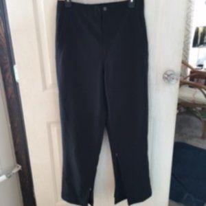 Womens Sun Mountain Golf Rain Pants.  Size Medium.  Adjustable length.  Black